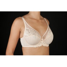 Rosé MARILUZ-C SELENE SUJETADOR JACQUARD BLONDA AROS SIN RELLENO "056" Foto 2829