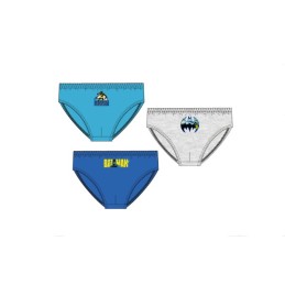 YE30009 BATMAN PACK-3 SLIP NIÑO ALGODON