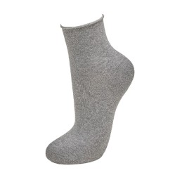 5505 RODFER PACK-2 CALCETIN MUJER CORTO BRILLO