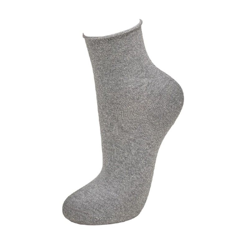 5505 RODFER PACK-2 CALCETIN MUJER CORTO BRILLO