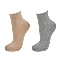 5505 RODFER PACK-2 CALCETIN MUJER CORTO BRILLO Foto 28384