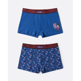 48637P MICKEY PACK-2 BOXER HOMBRE