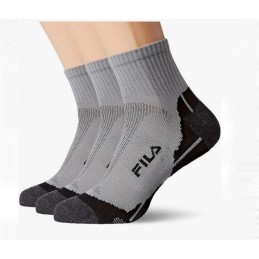 400 GREY F1615 FILA PACK-3 CALCETIN TOBILLERO UNISEX