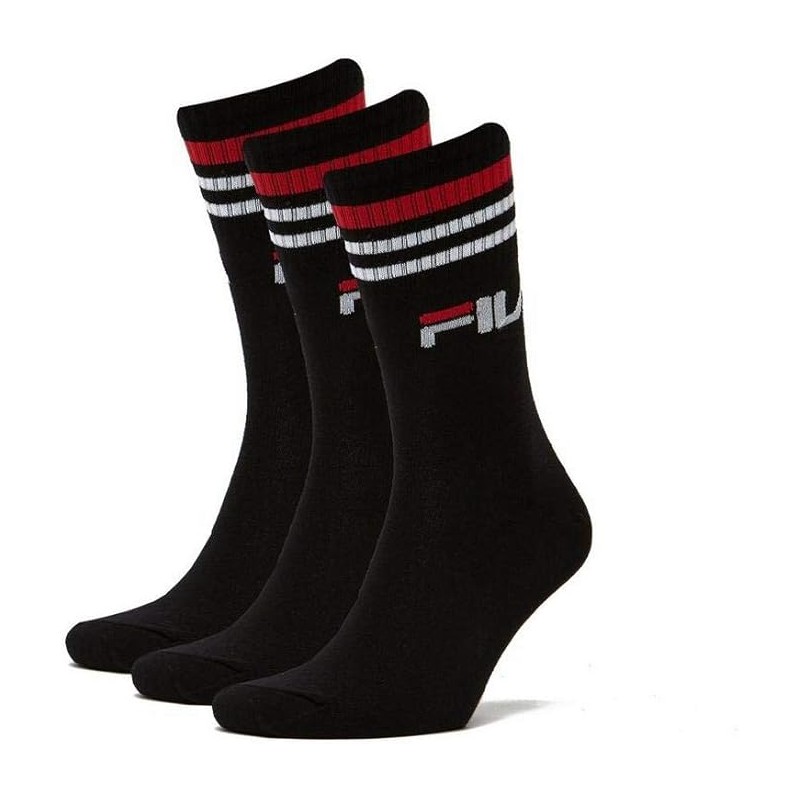 200 BLACK F9090 FILA PACK-3 CALCETIN TENIS HOMBRE