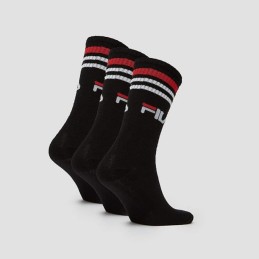 F9090 FILA PACK-3 CALCETIN TENIS HOMBRE Negro Foto