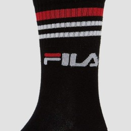 F9090 FILA PACK-3 CALCETIN TENIS HOMBRE Negro Foto