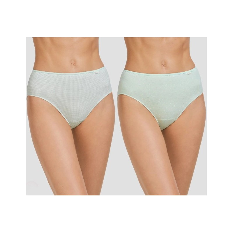 VERD 208 AVET PACK-2 BRAGA MIDI ALGODON ESTAMPADA VERD 208 AVET PACK-2 BRAGA MIDI ALGODON ESTAMPADA