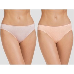 PEACH 308 AVET PACK-2 BRAGA BIKINI ALGODON ESTAMPADA