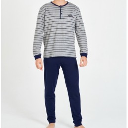 7507 RUIPEREZ M-3XL PIJAMA HOMBRE RAYAS