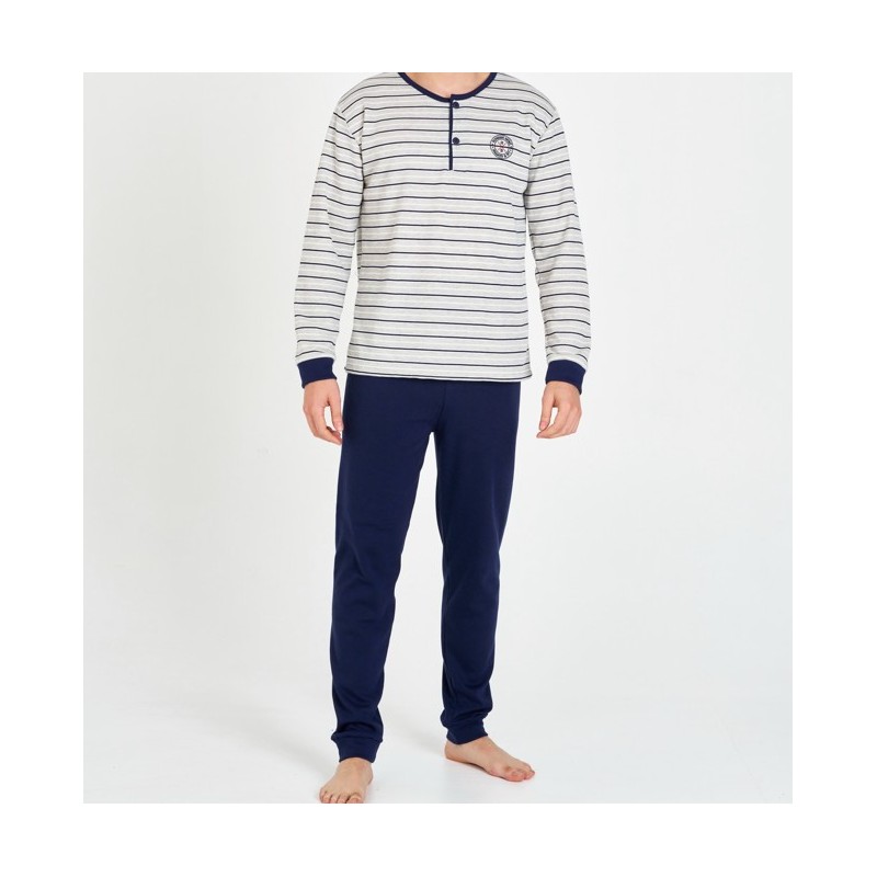 7508 RUIPEREZ M-3XL PIJAMA HOMBRE RAYAS 7508 RUIPEREZ M-3XL PIJAMA HOMBRE RAYAS