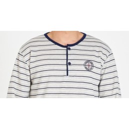 7508 RUIPEREZ M-3XL PIJAMA HOMBRE RAYAS