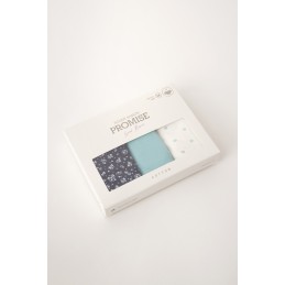 PB1012 PROMISE PACK-3 BRAGA MIDI ALGODON ESTAMPADO "PC1012" Foto 28759
