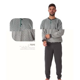 70015 DORMEN M-3XL PIJAMA HOMBRE ROMBITOS