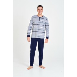 7502 RUIPEREZ M-3XL PIJAMA HOMBRE RAYAS
