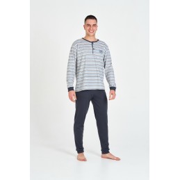 7501 RUIPEREZ M-3XL PIJAMA HOMBRE RAYAS