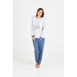 7553 RUIPEREZ PIJAMA MUJER MUÑECO NIEVE