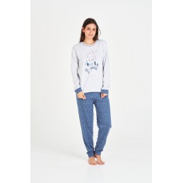 7553 RUIPEREZ PIJAMA MUJER MUÑECO NIEVE