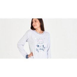 7553 RUIPEREZ PIJAMA MUJER MUÑECO NIEVE