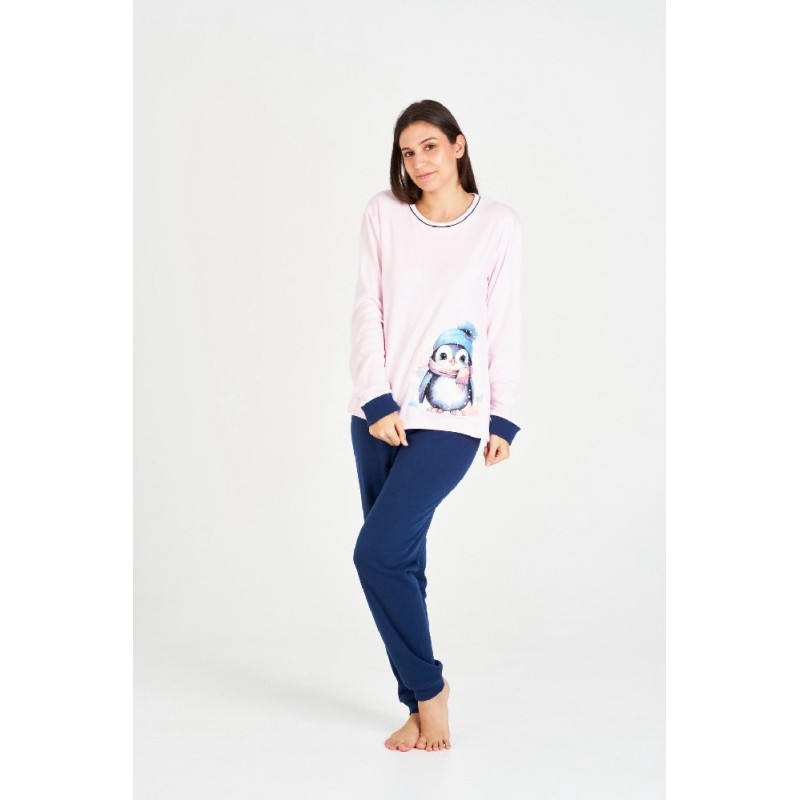 7545 RUIPEREZ PIJAMA MUJER PINGÜINO
