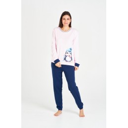 7545 RUIPEREZ PIJAMA MUJER PINGÜINO