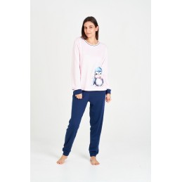 7545 RUIPEREZ PIJAMA MUJER PINGÜINO