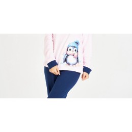 7545 RUIPEREZ PIJAMA MUJER PINGÜINO