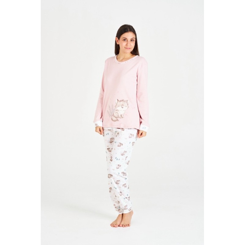 7549 RUIPEREZ PIJAMA MUJER ARDILLA