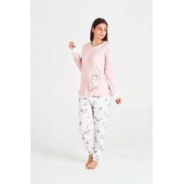 7549 RUIPEREZ PIJAMA MUJER ARDILLA