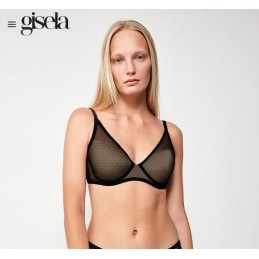 1 10051T C GISELA SUJETADOR BRALETTE PLUMETTI Negro Foto