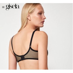 1 10051T C GISELA SUJETADOR BRALETTE PLUMETTI Negro Foto