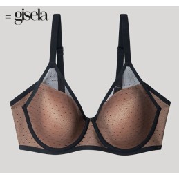 1 10051T C GISELA SUJETADOR BRALETTE PLUMETTI Negro Foto