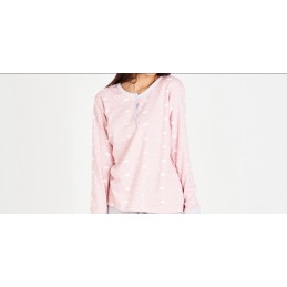 7536 RUIPEREZ M-3XL PIJAMA MUJER NUBES