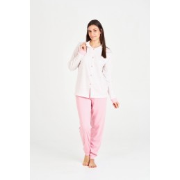 ROSA 7555 RUIPEREZ 4XL PIJAMA MUJER ABIERTO ESTAMPADO