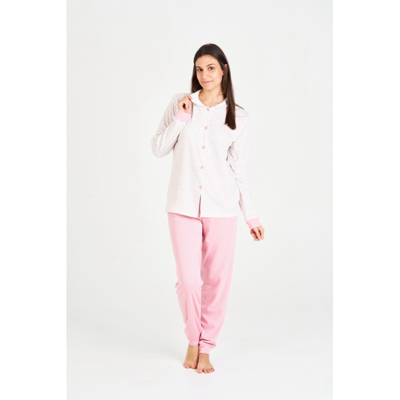 ROSA 7555 RUIPEREZ 4XL PIJAMA MUJER ABIERTO ESTAMPADO ROSA 7555 RUIPEREZ 4XL PIJAMA MUJER ABIERTO ESTAMPADO