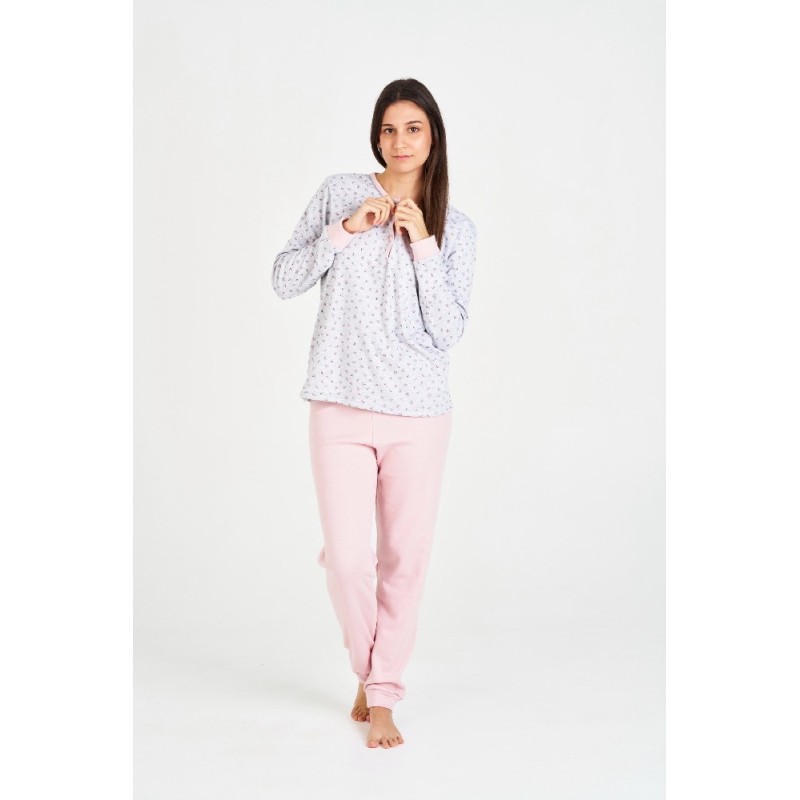7533 RUIPEREZ 4XL PIJAMA MUJER VIGORE FLORECITAS 7533 RUIPEREZ 4XL PIJAMA MUJER VIGORE FLORECITAS