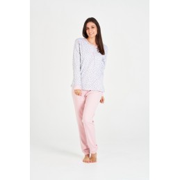 7533 RUIPEREZ 4XL PIJAMA MUJER VIGORE FLORECITAS