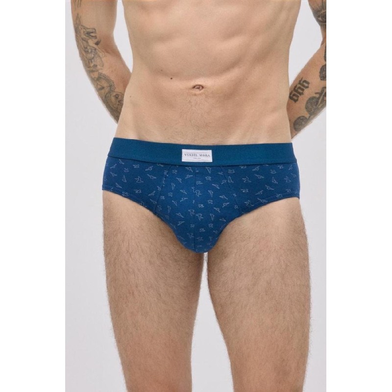 20421 YSABEL MORA PACK-2 SLIP HOMBRE ALGODON FANTASIA 20421 YSABEL MORA PACK-2 SLIP HOMBRE ALGODON FANTASIA