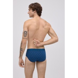 20421 YSABEL MORA PACK-2 SLIP HOMBRE ALGODON FANTASIA