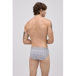 20421 YSABEL MORA PACK-2 SLIP HOMBRE ALGODON FANTASIA