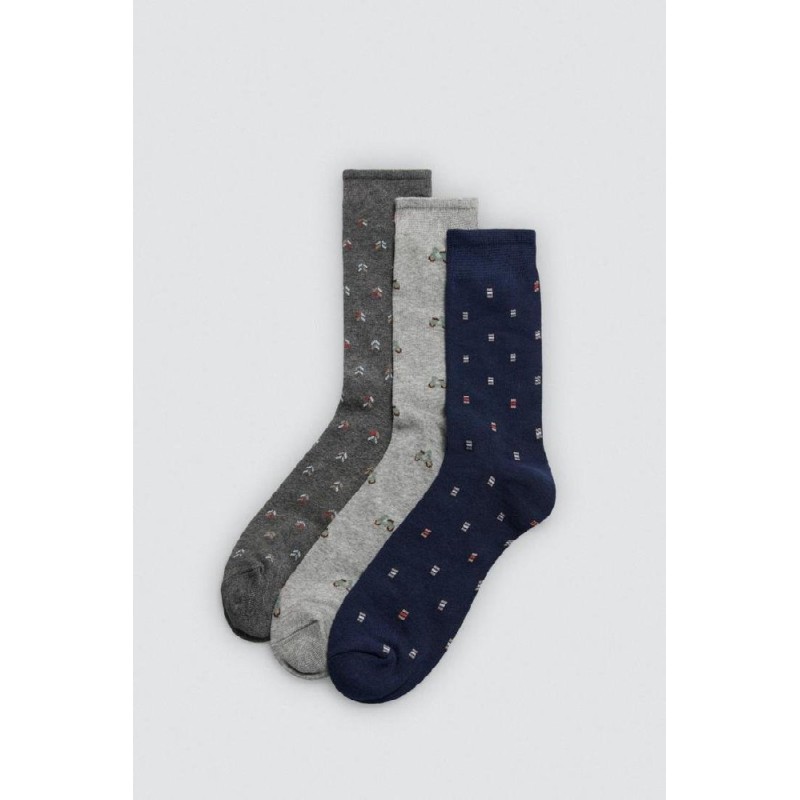 22935 YSABEL MORA CALCETIN HOMBRE ALGODON FANTASÍA