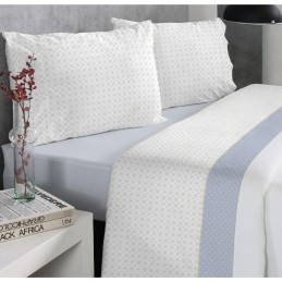03 CELESTE NAMIR REIG MARTI 150x195/200x30 JUEGO SABANA ESTAMPADA