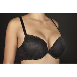 Negro NOELIA-C SELENE SUJETADOR PUSH-UP BLONDA PLUMETI "173" Foto 2919