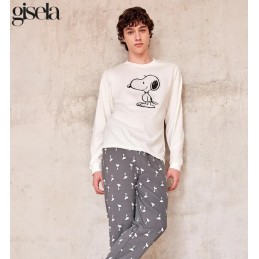 2 20335S GISELA PIJAMA HOMBRE SNOOPY