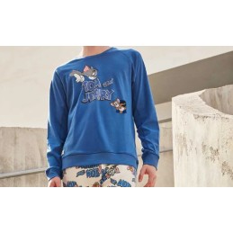 2 20351S GISELA PIJAMA HOMBRE TOM  JERRY