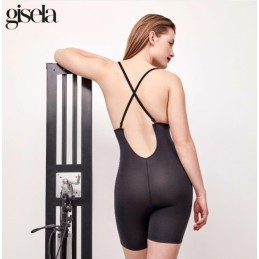 1 10067U B GISELA BODY PANTALÓN ESCOTE EXTREMO Negro Foto