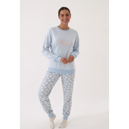 N20062 PROMISE PIJAMA MUJER GOOD MORNING