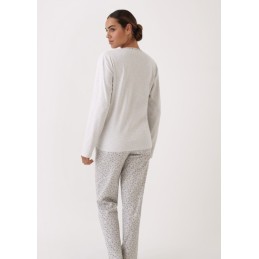 N20182 PROMISE PIJAMA MUJER FLORAL