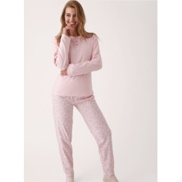 N20192 PROMISE PIJAMA MUJER FLORAL