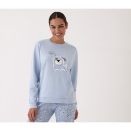 N20232 PROMISE PIJAMA MUJER WOOF