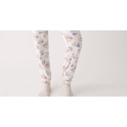 N20442 PROMISE PIJAMA MUJER FLORAL BOSLILLO